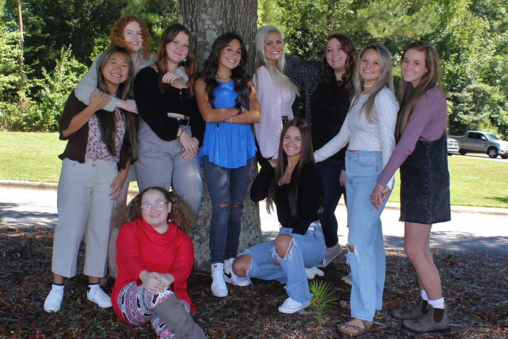 SCHS Homecoming court